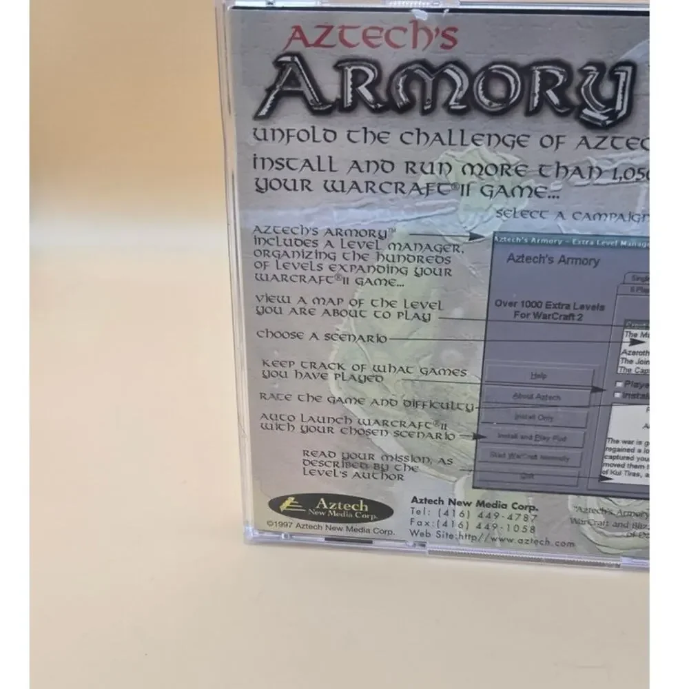 Aztech's Armory Campaigns of Warcaft II Pre-Loved